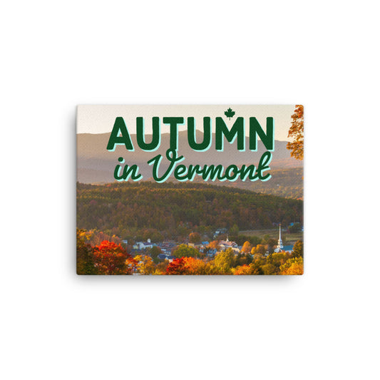 Autumn in Vermont Canvas