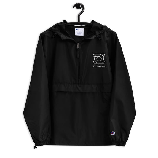 6° Vermont Embroidered Champion Packable Jacket