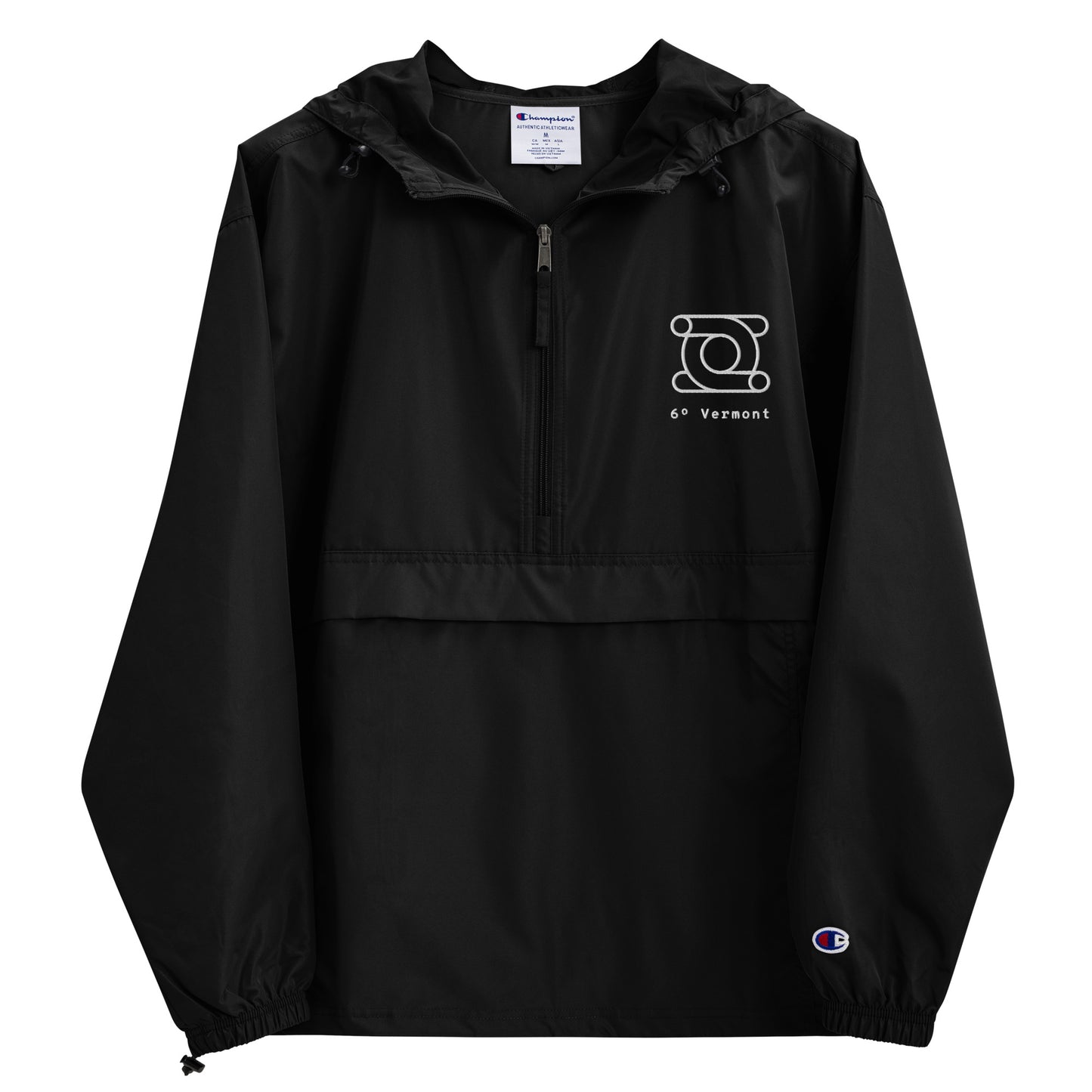 6° Vermont Embroidered Champion Packable Jacket