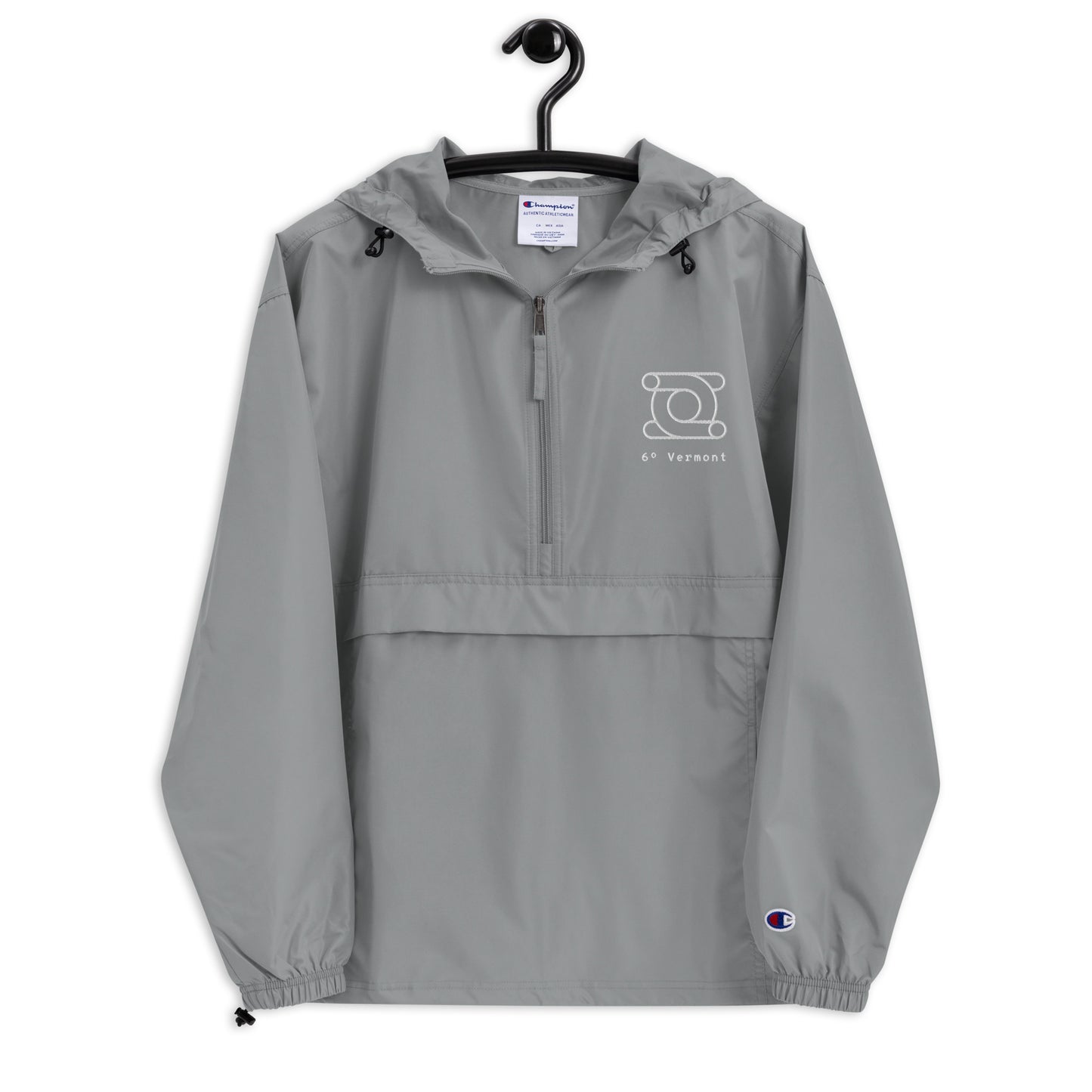 6° Vermont Embroidered Champion Packable Jacket