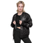 6º Leather Bomber Jacket