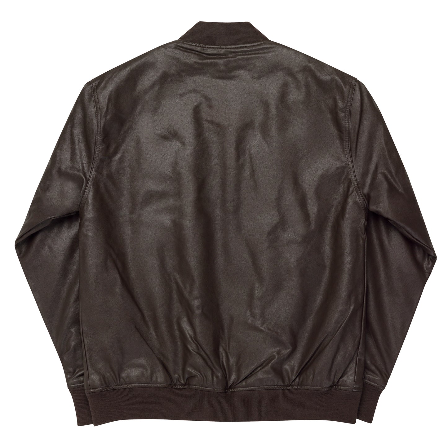 6º Leather Bomber Jacket