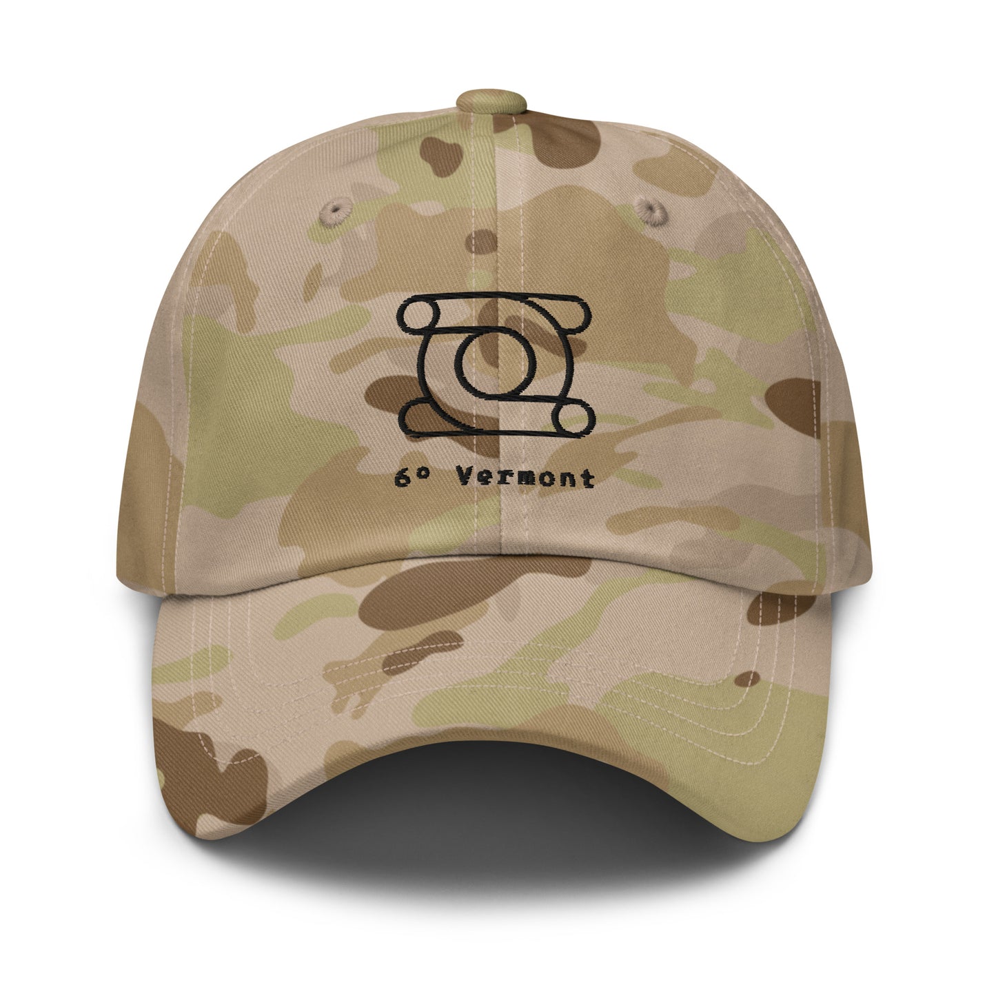 6° Vermont Camouflage MultiCam Ball Cap